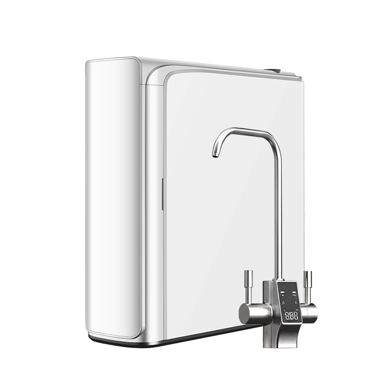 Purey A2 smart faucet RO system with TDS display